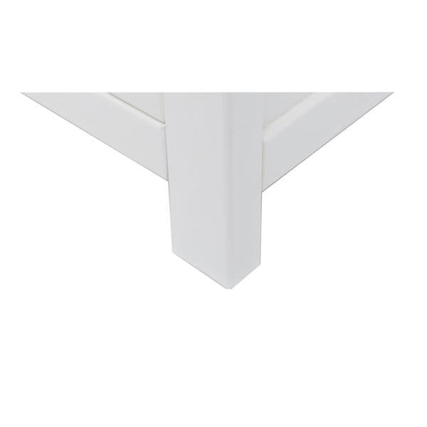 Cabinet Bits Lovere Off White 1 Drawer TV Cabinet Brass Drop Handle