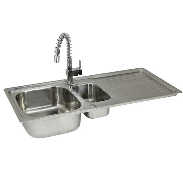 Monstershop Kukoo Steel Sink and Rainbow Tap