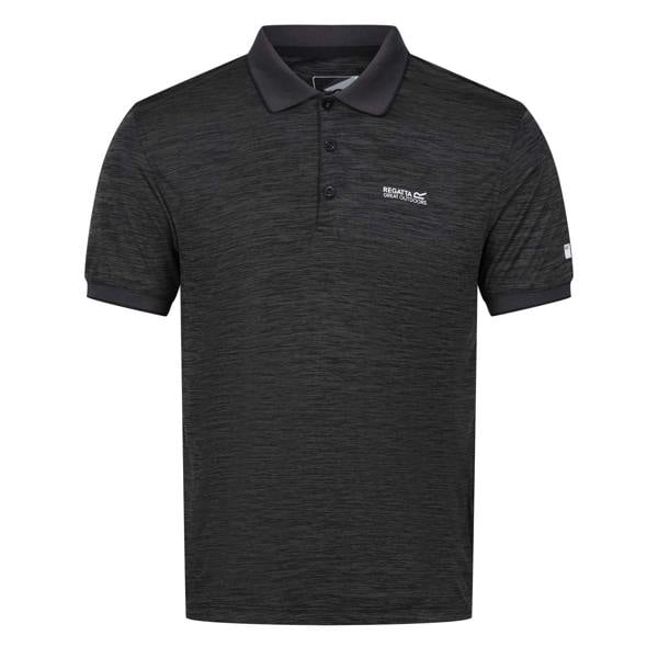 Regatta Mens Remex II Jersey Polo Shirt - Ash - 