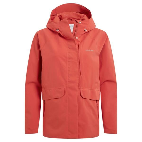 Craghoppers Womens/Ladies Caldbeck ll Waterproof Jacket - Compote Red - 