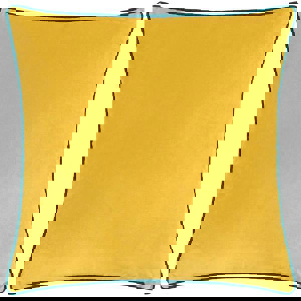 Furn Meridian Velvet Cushion Cover - Cylon/Teal