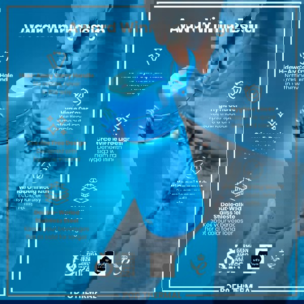 ION8 Leak Proof Thermal Steel Water Bottle, Insulated, Blue, 320ml (11oz)