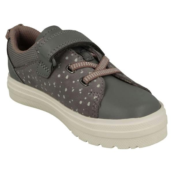 Clarks Girls Clarks Sneaker Style Hook & Loop Summer Shoes - Nova Beat K