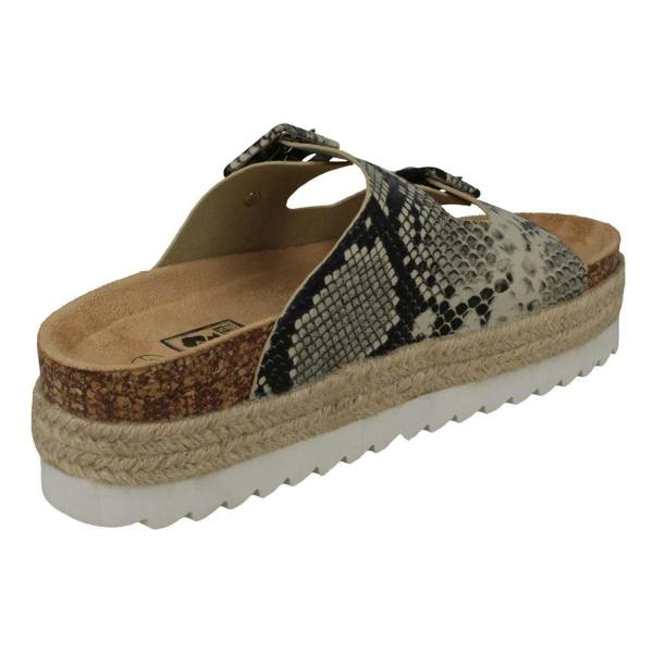 Down to Earth Ladies Down To Earth Flatform Mules F10921