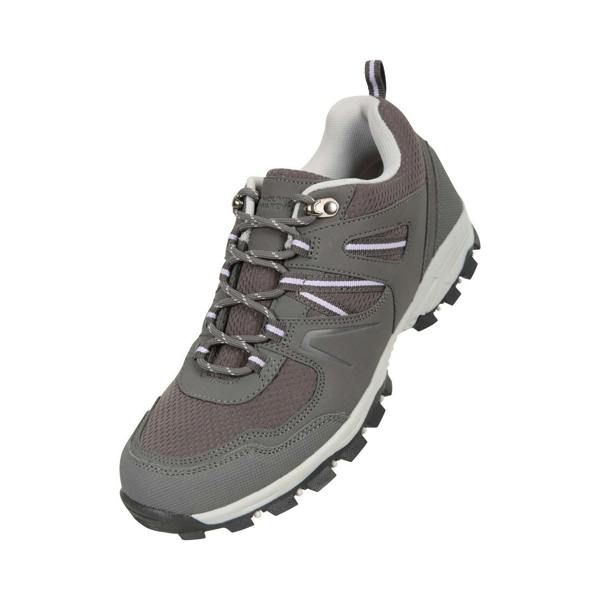 Mountain Warehouse Womens/Ladies Mcleod Wide Walking Shoes - Grey - 