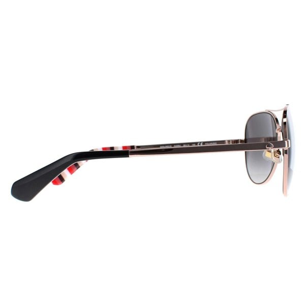 Kate Spade Sunglasses Avaline 2/S AU2 WJ Red Gold Grey Gradient Polarised