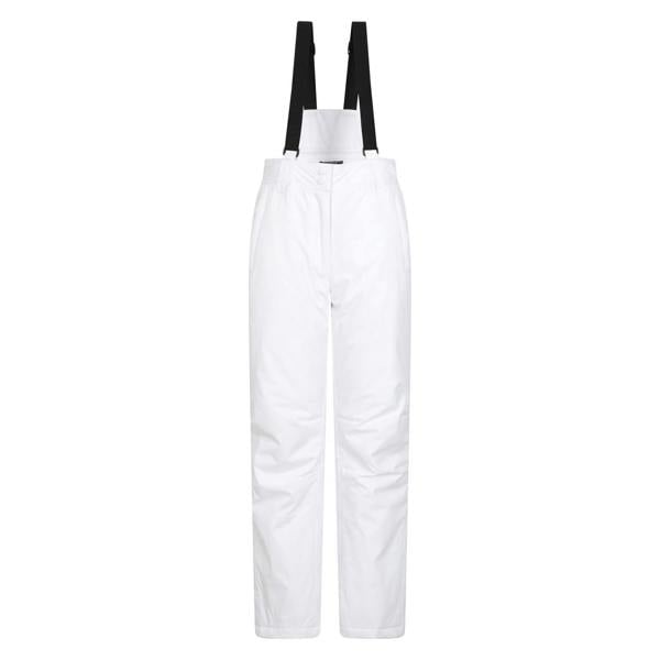 Mountain Warehouse Womens/Ladies Moon Slim Leg Ski Trousers - White - 