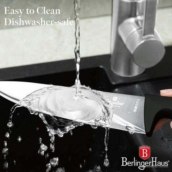 6 pcs Kitchen Knife Set Berlinger Haus BH-2950 Matte Black