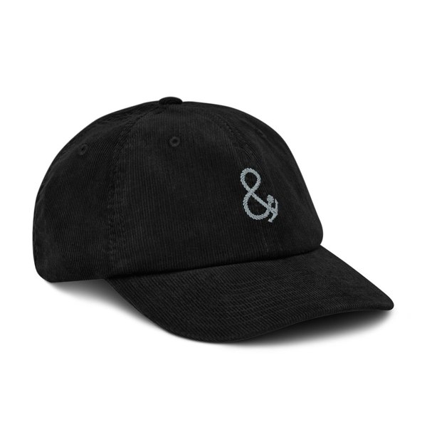 Anchor & Crew Ampersand Signature Corduroy Embroidered Baseball Cap