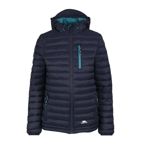Trespass Womens/Ladies Lenka Hooded Padded Jacket - Navy - 