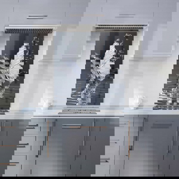 Warren Reed - Designer Crystal Butterfly Water Dance Kitchen Splashback