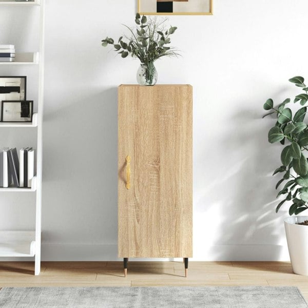 Berkfield Sideboard Sonoma Oak 34.5x34x90 cm Engineered Wood