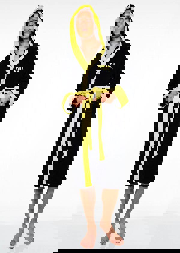 HomeSpace Direct Rocky Italian Stallion Hooded Bathrobe