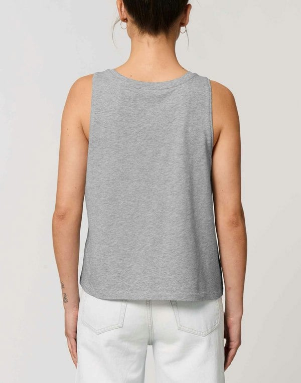 Women's Joni Tank Top – Heather Grey - British Boxers