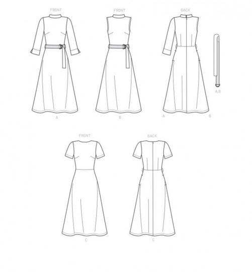 Simplicity Sewing Pattern 9176, Dresses for Women, AA (10-12-14-16-18) - Intermediate