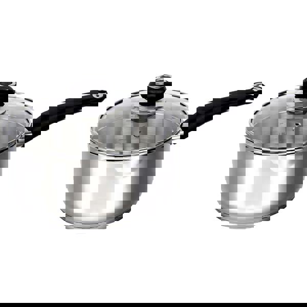 Gr8 Home Stainless Steel 8 Pcs Induction Cookware Set Frying Pan Milk Saucepan With Lids