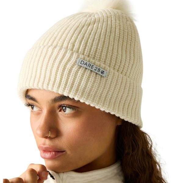 Dare 2B Womens/Ladies Glitz Beanie - Egret - 