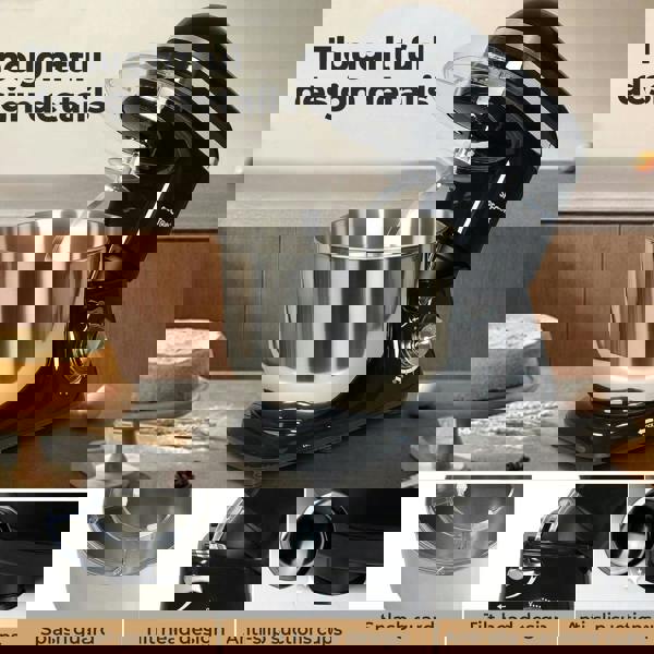 Spector Electric Food Stand Mixer 8L Stainless Steel Mixing Bowl 1300W 10 Speeds