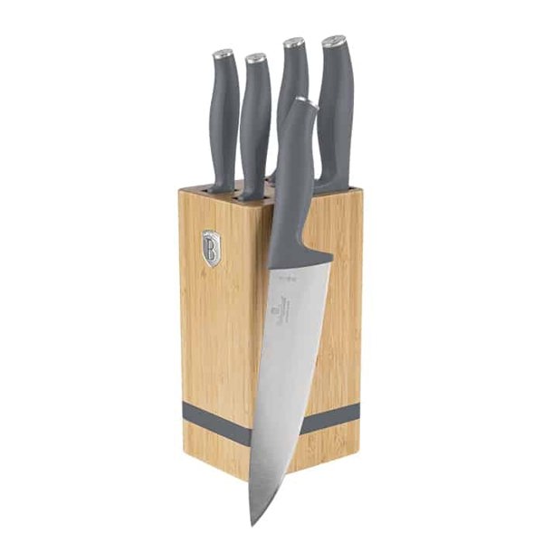 Berlinger Haus BH2969 6-Piece Knife Set with Bamboo Stand