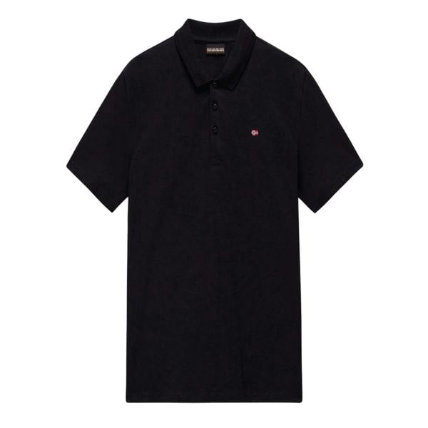 Napapijri Mens Regular Polo Shirt - Black - 