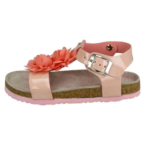 Spot On Girls Spot On Flower Trim Sandals