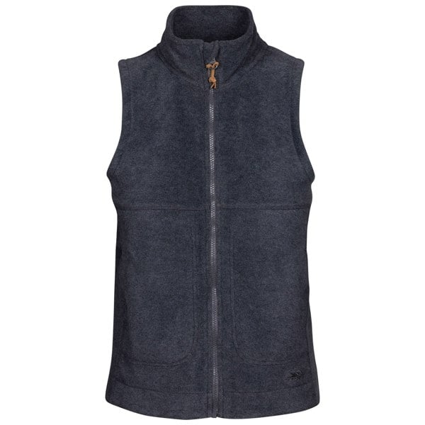 Trespass Womens/Ladies Talkative Fleece AT200 Gilet - Dark Grey Marl