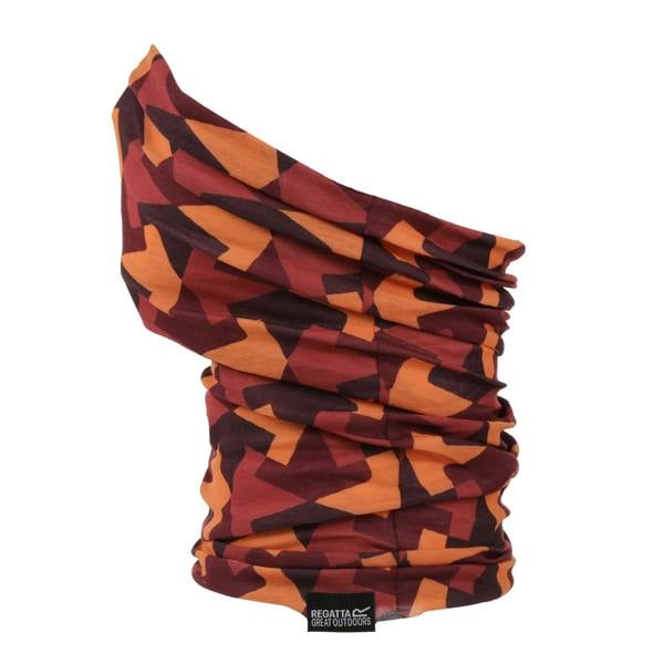 Regatta Kids Printed Multi-Purpose Neck Warmer - Mineral Red