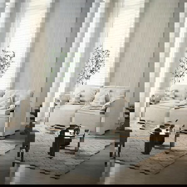 Calista Two Seater Sofa, Suede-Ritconcept-Rit Concept