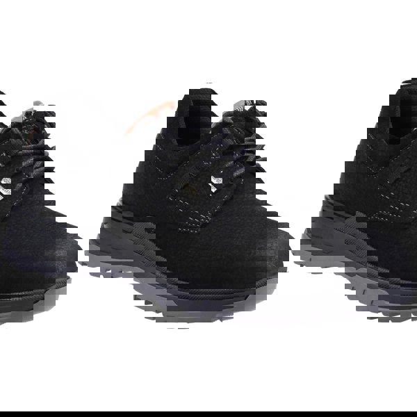 Hush Puppies Pele Men's Shoes in Black Nubuck