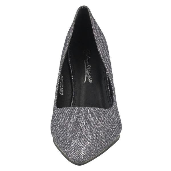 Anne Michelle Ladies Anne Michelle Mid Heel Court Shoes