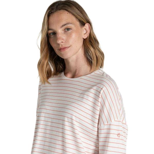 Craghoppers Womens/Ladies Kielder Drop Shoulder T-Shirt - Sunset Haze - 