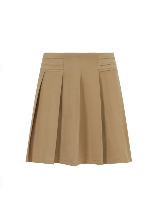 BALOU WOMENS PLEATED SKIRT