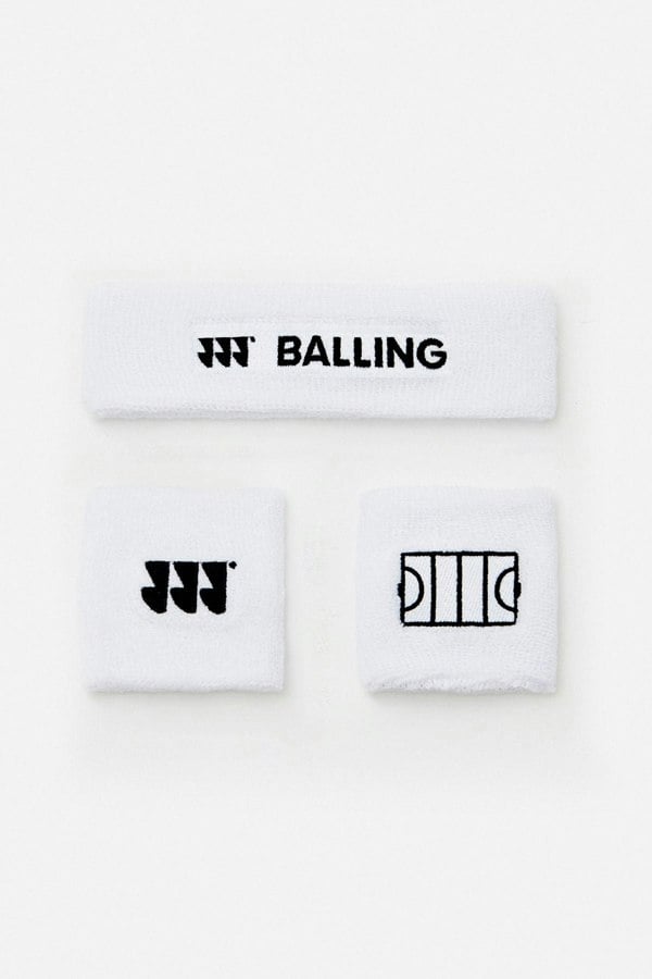 BALLING Sweatband Kit White