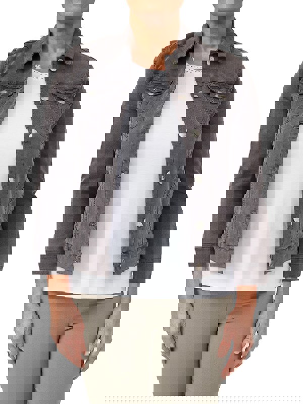 PennyPlain Denim Style Jacket - Pewter Wash