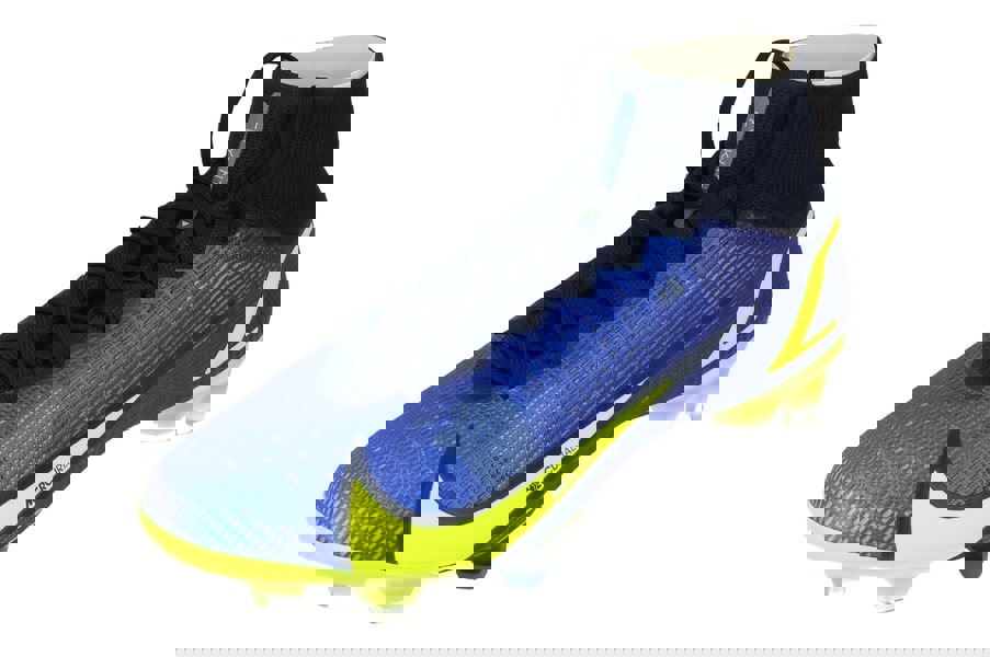 Nike Superfly 8 Elite FG Mens Football Boots Cv0958  574 - Sapphire Volt Blue Void 574 - Photo 0