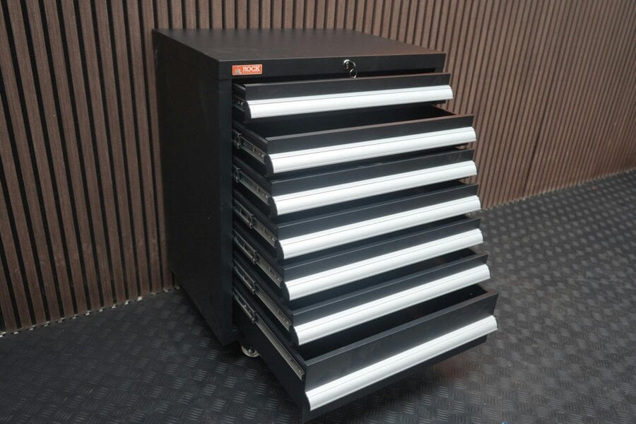 Rock Machinery Rock RT-013 26" Steel Tool chest with 7 drawers