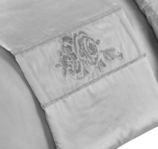 Amara Silver Bed Runner 50x200cm