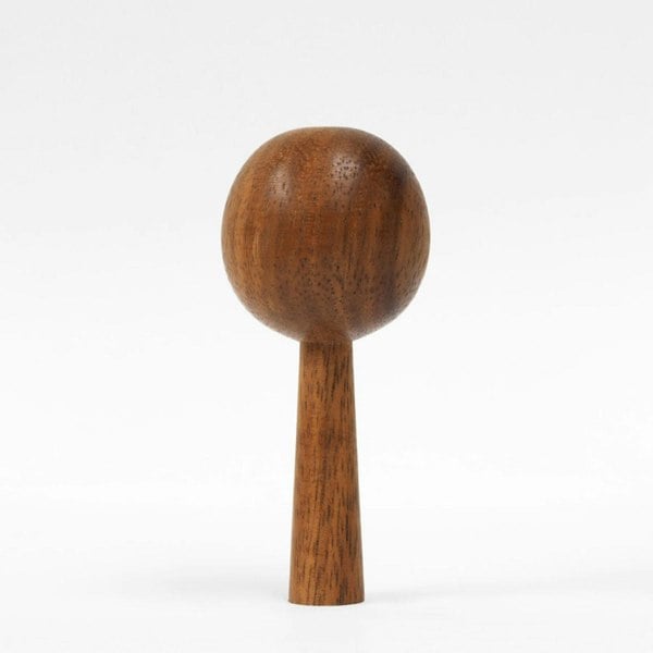 The Arboretum Handmade Wooden Ball Ornament