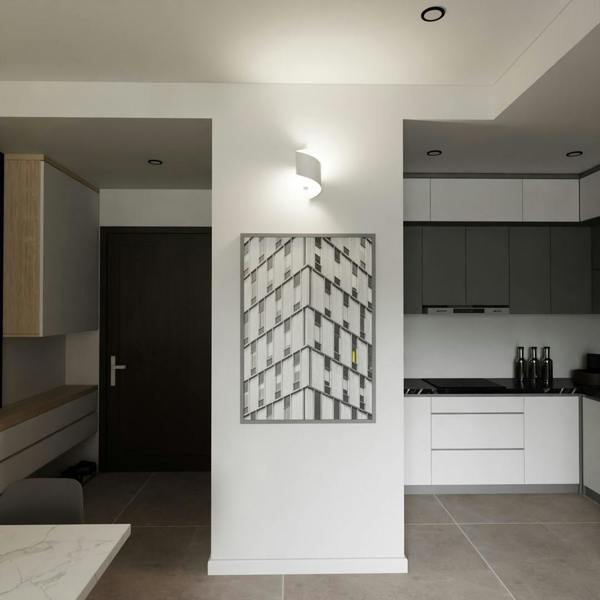 Emibig SPINER Wall lamp 1 x G9 White