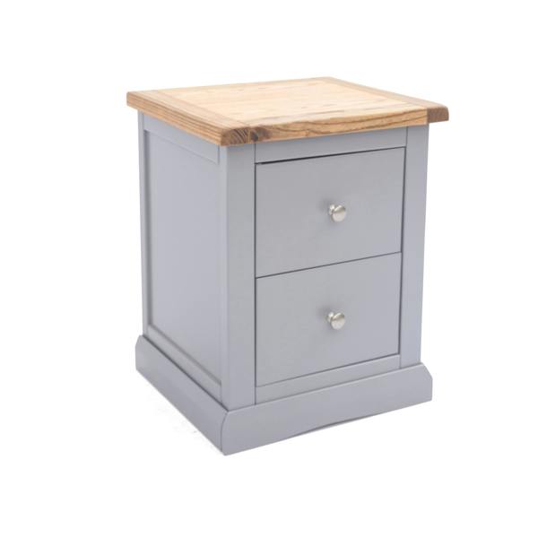 Cabinet Bits Rocca 2 Drawer Bedside Table