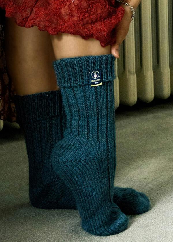 Jemsox British Wool Boot Socks – Mallard | 100% British Wool Luxury Boot Socks