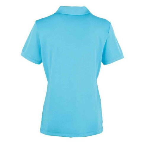 Premier Womens/Ladies Coolchecker Pique Polo Shirt - Turquoise