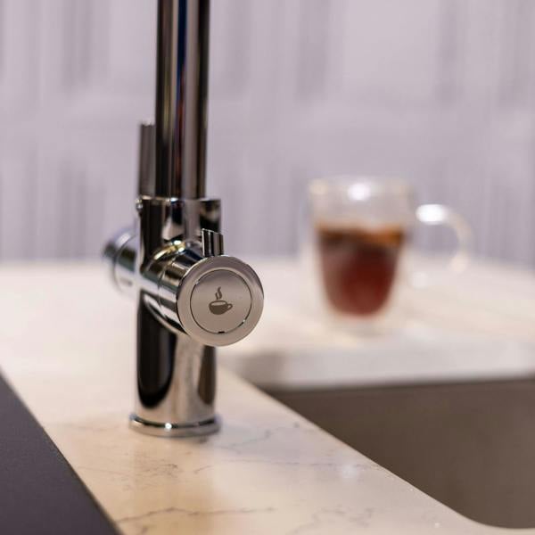 Flode tre | 3 in 1 Boiling Water Tap | Polished Chrome Finish