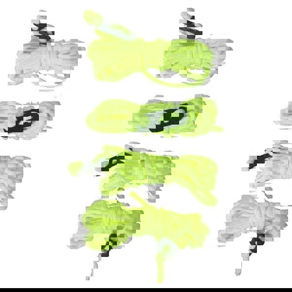 Regatta Replacemt Guy Rope (Pack of 4) - Fluro Yellow - 