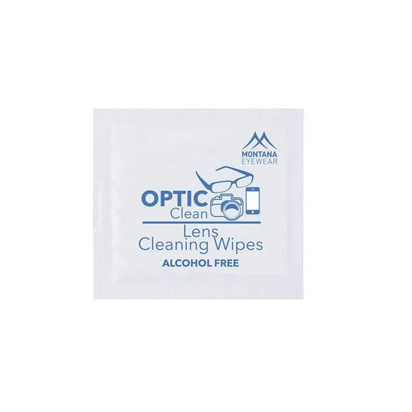 Montana Box of 30 Anti-fog lens cleaning wipes individually packed