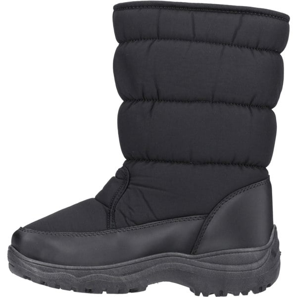 Cotswold Welland Textile Women's Black Winter Mid Calf Boots