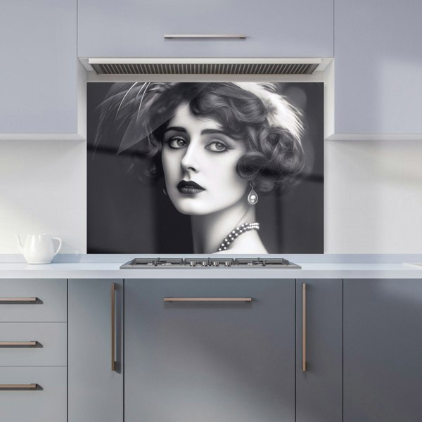 Warren Reed - Designer Glamorous Edwardian Showgirl Kitchen Splashback