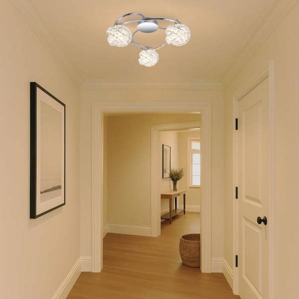 COSYLYTE Mirri 3 Light Glass Beaded Shade Ceiling Light