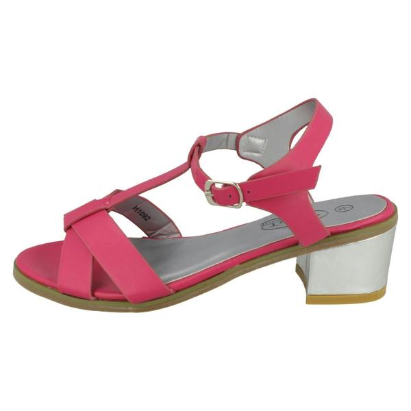 Spot On Girls Spot On Block Heel Sandals