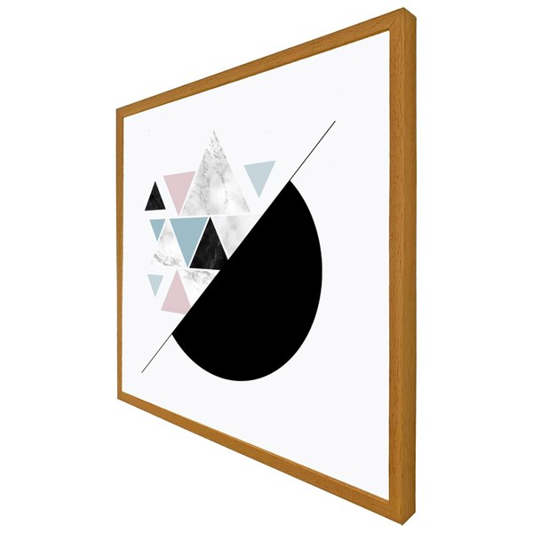 Benjamin Tate Design Triangles & semi circle pattern (Picture Frame)
